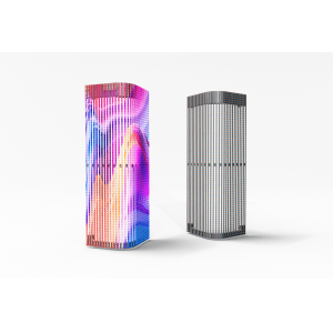 Медиафасад угловой с шагом Р16-16